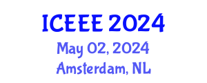 International Conference on Ecology, Environment, and Energy (ICEEE) May 02, 2024 - Amsterdam, Netherlands