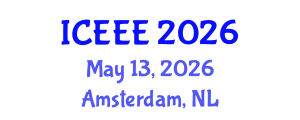 International Conference on Ecology, Environment, and Energy (ICEEE) May 13, 2026 - Amsterdam, Netherlands