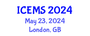 International Conference on Econometrics and Management Sciences (ICEMS) May 23, 2024 - London, United Kingdom