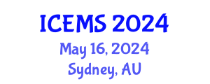 International Conference on Econometrics and Management Sciences (ICEMS) May 16, 2024 - Sydney, Australia
