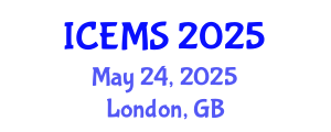 International Conference on Econometrics and Management Sciences (ICEMS) May 24, 2025 - London, United Kingdom