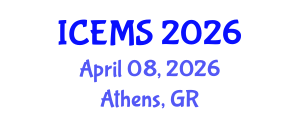 International Conference on Econometrics and Management Sciences (ICEMS) April 08, 2026 - Athens, Greece