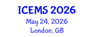 International Conference on Econometrics and Management Sciences (ICEMS) May 24, 2026 - London, United Kingdom