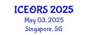 International Conference on Econometrics, Operations Research and Statistics (ICEORS) May 03, 2025 - Singapore, Singapore