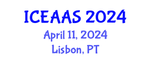 International Conference on Economic and Administrative Sciences (ICEAAS) April 11, 2024 - Lisbon, Portugal