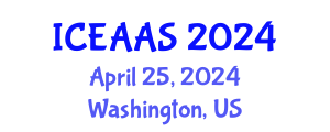 International Conference on Economic and Administrative Sciences (ICEAAS) April 25, 2024 - Washington, United States