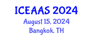 International Conference on Economic and Administrative Sciences (ICEAAS) August 15, 2024 - Bangkok, Thailand