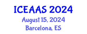 International Conference on Economic and Administrative Sciences (ICEAAS) August 15, 2024 - Barcelona, Spain