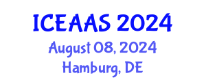 International Conference on Economic and Administrative Sciences (ICEAAS) August 08, 2024 - Hamburg, Germany