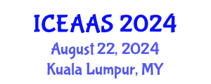 International Conference on Economic and Administrative Sciences (ICEAAS) August 22, 2024 - Kuala Lumpur, Malaysia