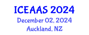 International Conference on Economic and Administrative Sciences (ICEAAS) December 02, 2024 - Auckland, New Zealand