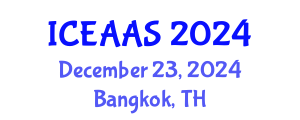 International Conference on Economic and Administrative Sciences (ICEAAS) December 23, 2024 - Bangkok, Thailand