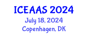 International Conference on Economic and Administrative Sciences (ICEAAS) July 18, 2024 - Copenhagen, Denmark