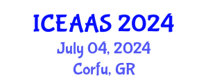 International Conference on Economic and Administrative Sciences (ICEAAS) July 04, 2024 - Corfu, Greece