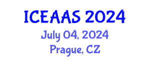 International Conference on Economic and Administrative Sciences (ICEAAS) July 04, 2024 - Prague, Czechia