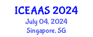 International Conference on Economic and Administrative Sciences (ICEAAS) July 04, 2024 - Singapore, Singapore