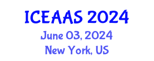International Conference on Economic and Administrative Sciences (ICEAAS) June 03, 2024 - New York, United States