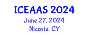 International Conference on Economic and Administrative Sciences (ICEAAS) June 27, 2024 - Nicosia, Cyprus