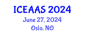 International Conference on Economic and Administrative Sciences (ICEAAS) June 27, 2024 - Oslo, Norway