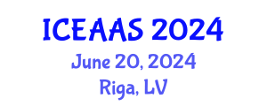 International Conference on Economic and Administrative Sciences (ICEAAS) June 20, 2024 - Riga, Latvia
