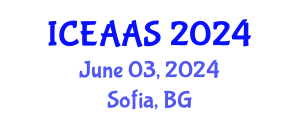 International Conference on Economic and Administrative Sciences (ICEAAS) June 03, 2024 - Sofia, Bulgaria