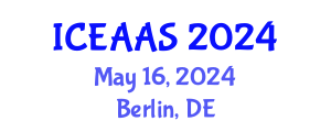 International Conference on Economic and Administrative Sciences (ICEAAS) May 16, 2024 - Berlin, Germany