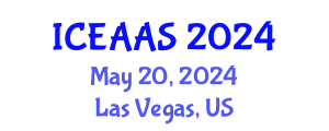 International Conference on Economic and Administrative Sciences (ICEAAS) May 20, 2024 - Las Vegas, United States