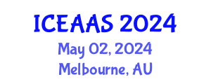 International Conference on Economic and Administrative Sciences (ICEAAS) May 02, 2024 - Melbourne, Australia