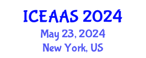 International Conference on Economic and Administrative Sciences (ICEAAS) May 23, 2024 - New York, United States