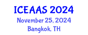International Conference on Economic and Administrative Sciences (ICEAAS) November 25, 2024 - Bangkok, Thailand