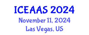 International Conference on Economic and Administrative Sciences (ICEAAS) November 11, 2024 - Las Vegas, United States