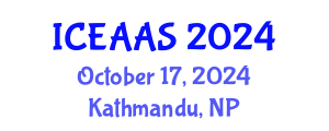 International Conference on Economic and Administrative Sciences (ICEAAS) October 17, 2024 - Kathmandu, Nepal