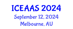 International Conference on Economic and Administrative Sciences (ICEAAS) September 12, 2024 - Melbourne, Australia