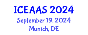 International Conference on Economic and Administrative Sciences (ICEAAS) September 19, 2024 - Munich, Germany