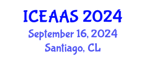 International Conference on Economic and Administrative Sciences (ICEAAS) September 16, 2024 - Santiago, Chile
