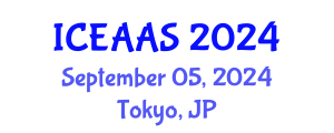 International Conference on Economic and Administrative Sciences (ICEAAS) September 05, 2024 - Tokyo, Japan
