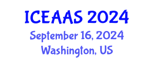 International Conference on Economic and Administrative Sciences (ICEAAS) September 16, 2024 - Washington, United States