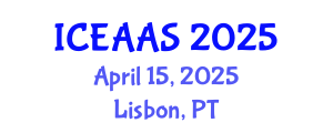 International Conference on Economic and Administrative Sciences (ICEAAS) April 15, 2025 - Lisbon, Portugal