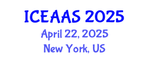 International Conference on Economic and Administrative Sciences (ICEAAS) April 22, 2025 - New York, United States