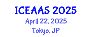 International Conference on Economic and Administrative Sciences (ICEAAS) April 22, 2025 - Tokyo, Japan