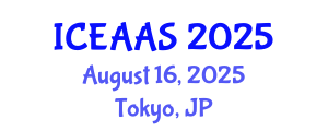 International Conference on Economic and Administrative Sciences (ICEAAS) August 16, 2025 - Tokyo, Japan