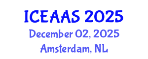 International Conference on Economic and Administrative Sciences (ICEAAS) December 02, 2025 - Amsterdam, Netherlands