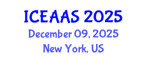 International Conference on Economic and Administrative Sciences (ICEAAS) December 09, 2025 - New York, United States