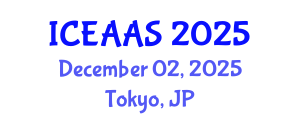 International Conference on Economic and Administrative Sciences (ICEAAS) December 02, 2025 - Tokyo, Japan