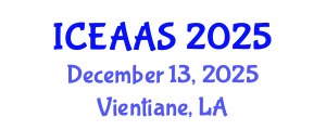 International Conference on Economic and Administrative Sciences (ICEAAS) December 13, 2025 - Vientiane, Laos