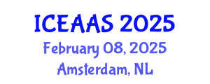 International Conference on Economic and Administrative Sciences (ICEAAS) February 08, 2025 - Amsterdam, Netherlands