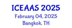International Conference on Economic and Administrative Sciences (ICEAAS) February 04, 2025 - Bangkok, Thailand