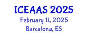 International Conference on Economic and Administrative Sciences (ICEAAS) February 11, 2025 - Barcelona, Spain