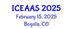 International Conference on Economic and Administrative Sciences (ICEAAS) February 15, 2025 - Bogota, Colombia