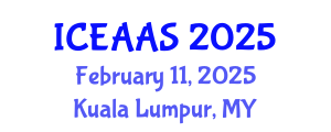 International Conference on Economic and Administrative Sciences (ICEAAS) February 11, 2025 - Kuala Lumpur, Malaysia